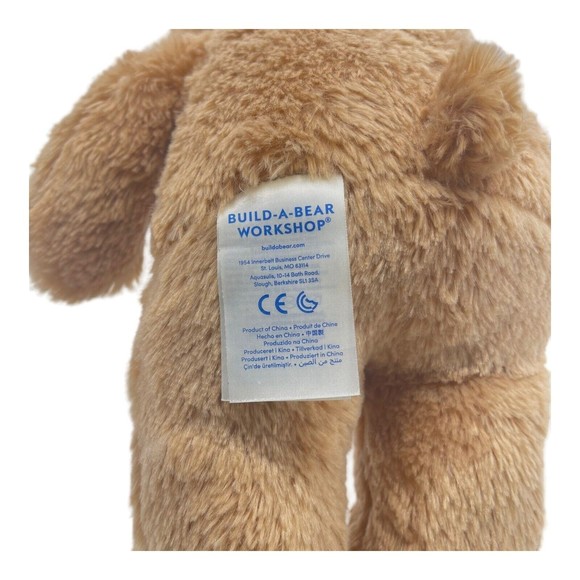 Build A Bear Lil Brownie Cub Plush Teddy Stuffed Animal Toy Soft Light Brown - Picture 8 of 11